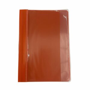 Carpetas Tipo Oficio Transparente Color Naranja LANCER Unidad
