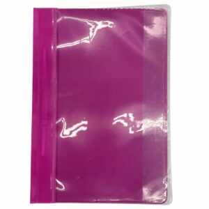 Carpetas Tipo Oficio Transparente Color Fucsia LANCER Unidad