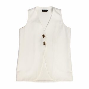 Chaleco Con Botones Dorados TREND & STYLE