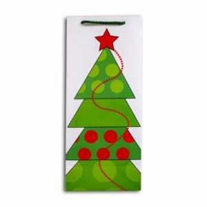Funda Para Botella Plastificada Navidad FUNDAS JC 14,6 X 34,8 Cm