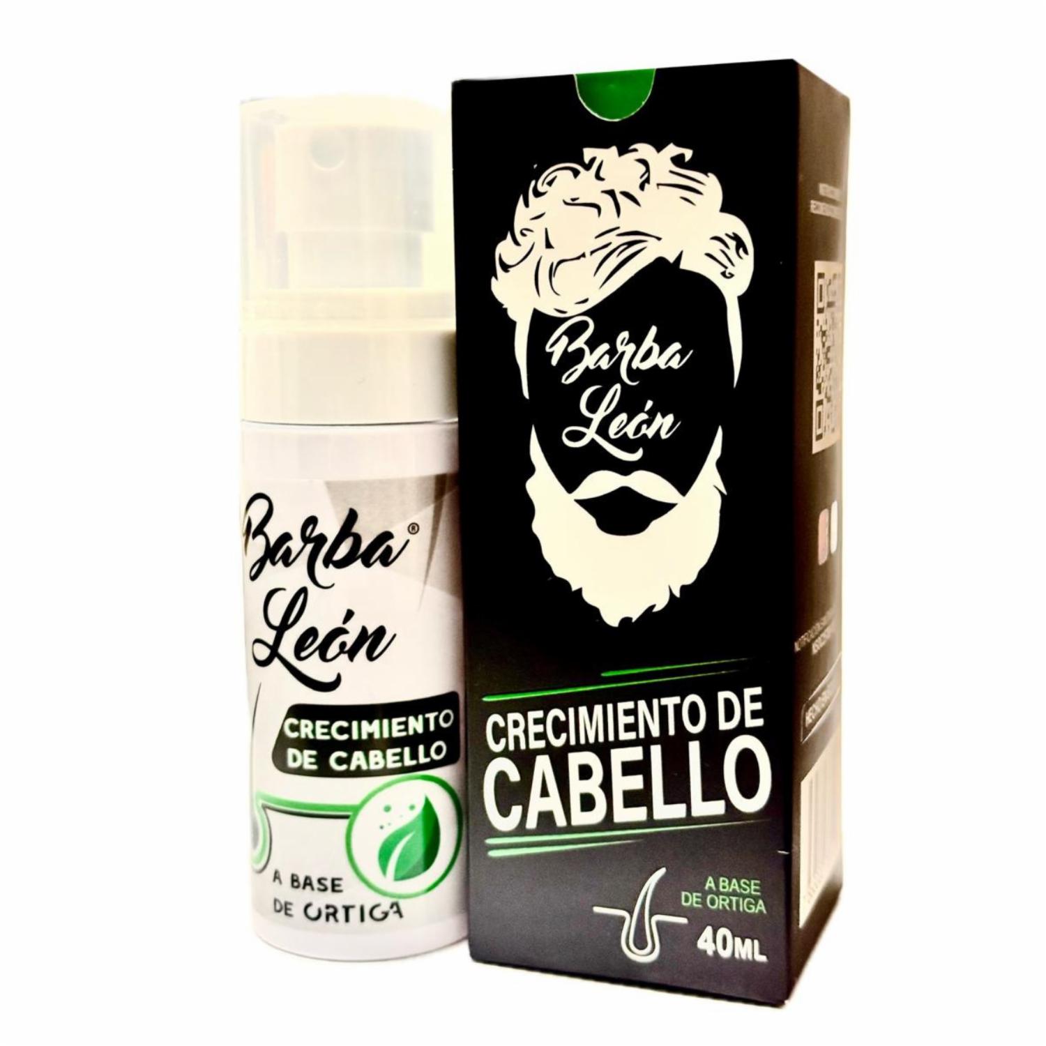 Tratamiento Capilar Tónico Crecimiento Cabello BARBA LEÓN 40 Ml