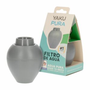 Filtro De Agua Para Grifo Gris YAKUPURA 12 X 6 CM