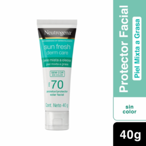 Protector Solar Facial Sin Color Spf70 NEUTROGENA 40 G
