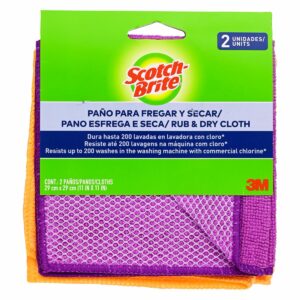 Paño Para Fregar Y Secar SCOTCH-BRITE X 2 Unidades