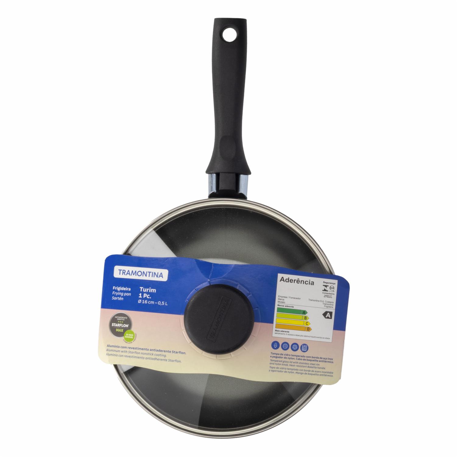 Sartén Para Huevo Turim Negro TRAMONTINA 16  Cm