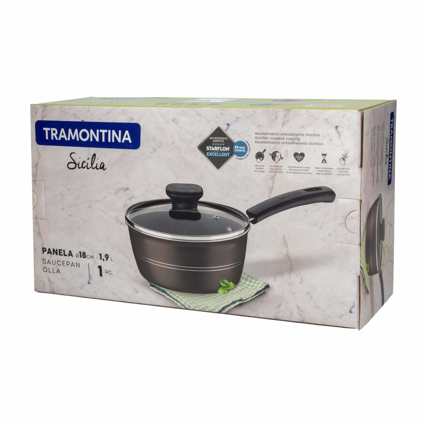 Olla Sicilia Café TRAMONTINA 18 Cm