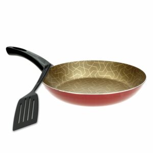 Sartén Con Espátula Paris Rojo TRAMONTINA 28 Cm