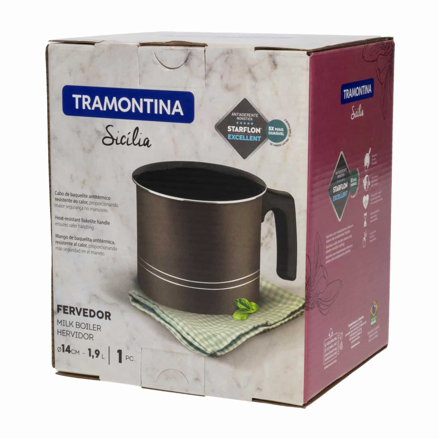 Hervidor Sicilia Café TRAMONTINA 14 Cm - Imagen 2