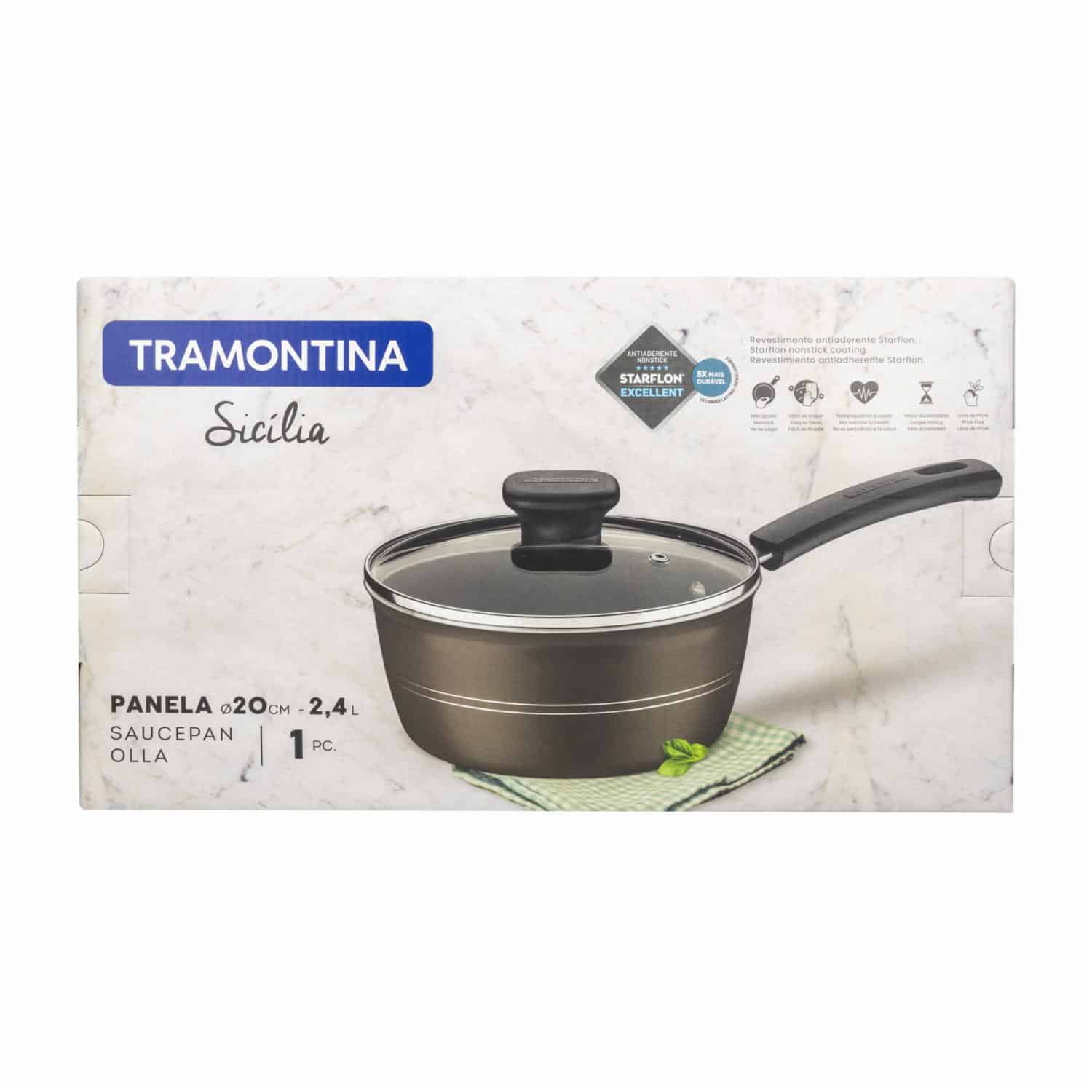 Olla Sicilia Café TRAMONTINA 20 Cm - Imagen 2