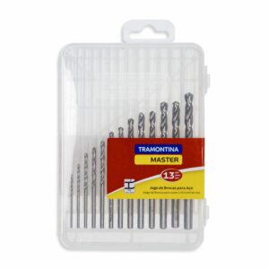 Brocas De Taladro Para Acero TRAMONTINA Pack X 13 Uds