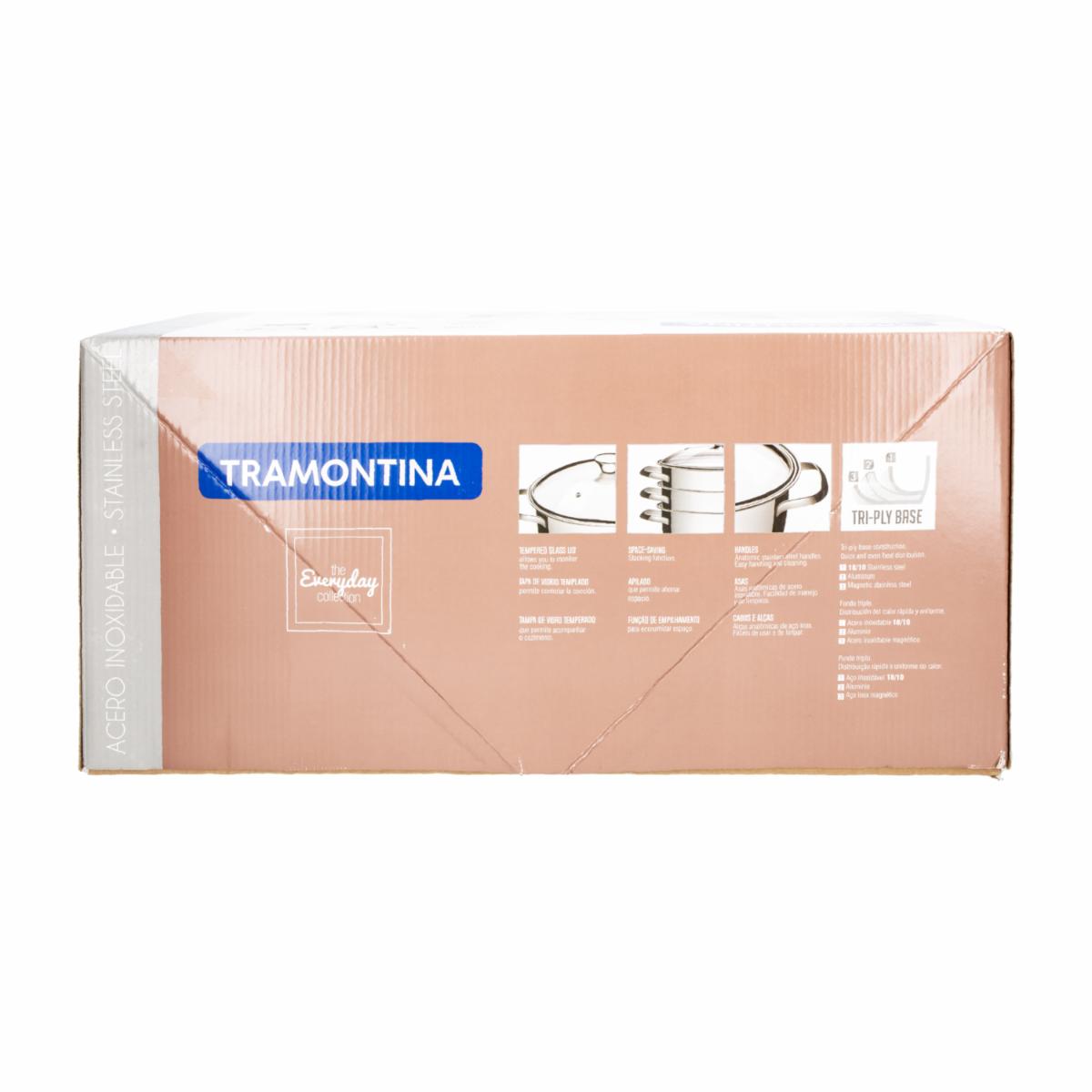 Set De Ollas Y Sartenes De Inducción Allegra TRAMONTINA 3 Piezas