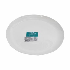 Plato Llano Color Blanco NADIR Unidad