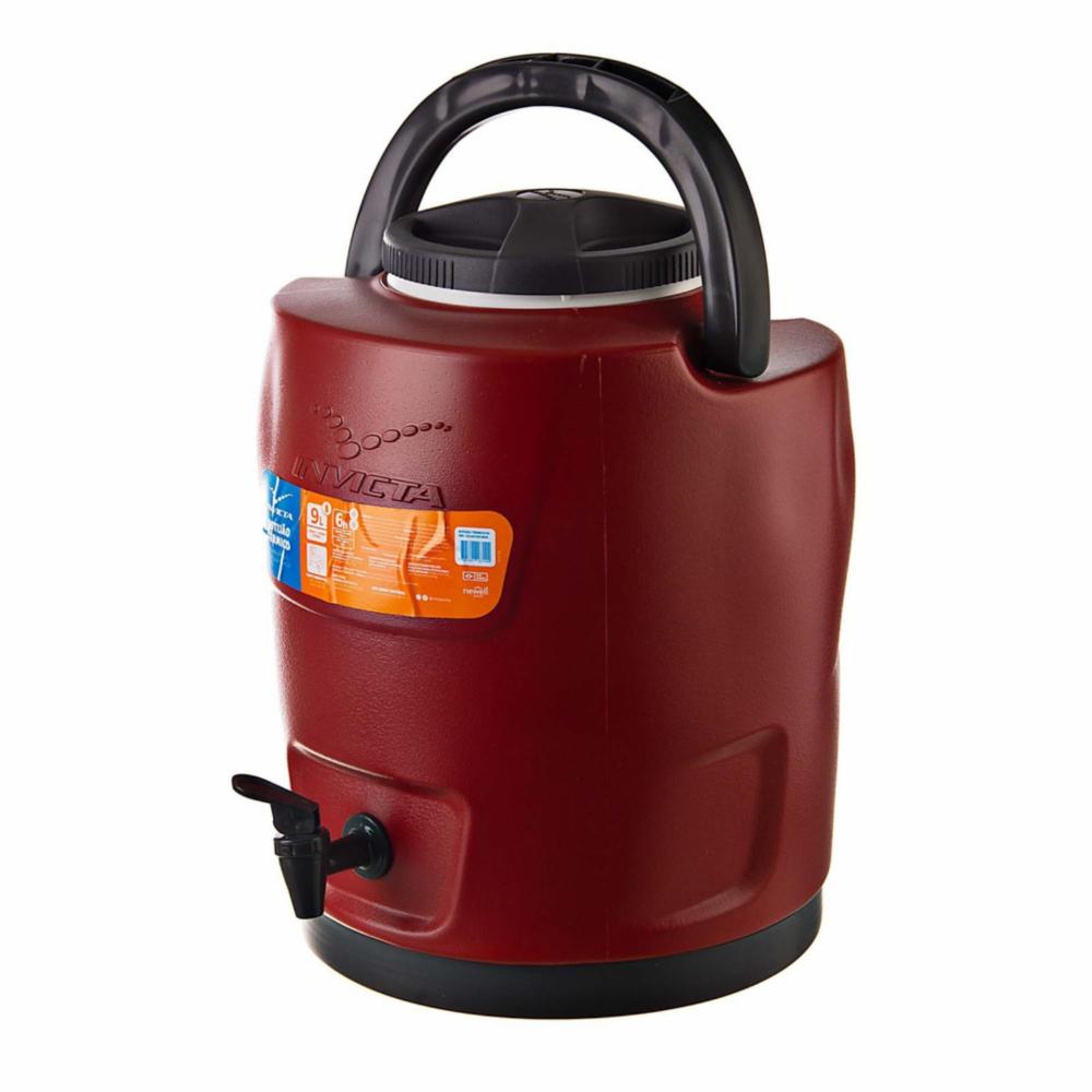 Botellón Térmico Trípode Rojo INVICTA Unidad - Imagen 2