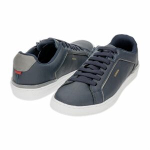 Zapato Casual Con Cierre Azul Marino BORIKEN