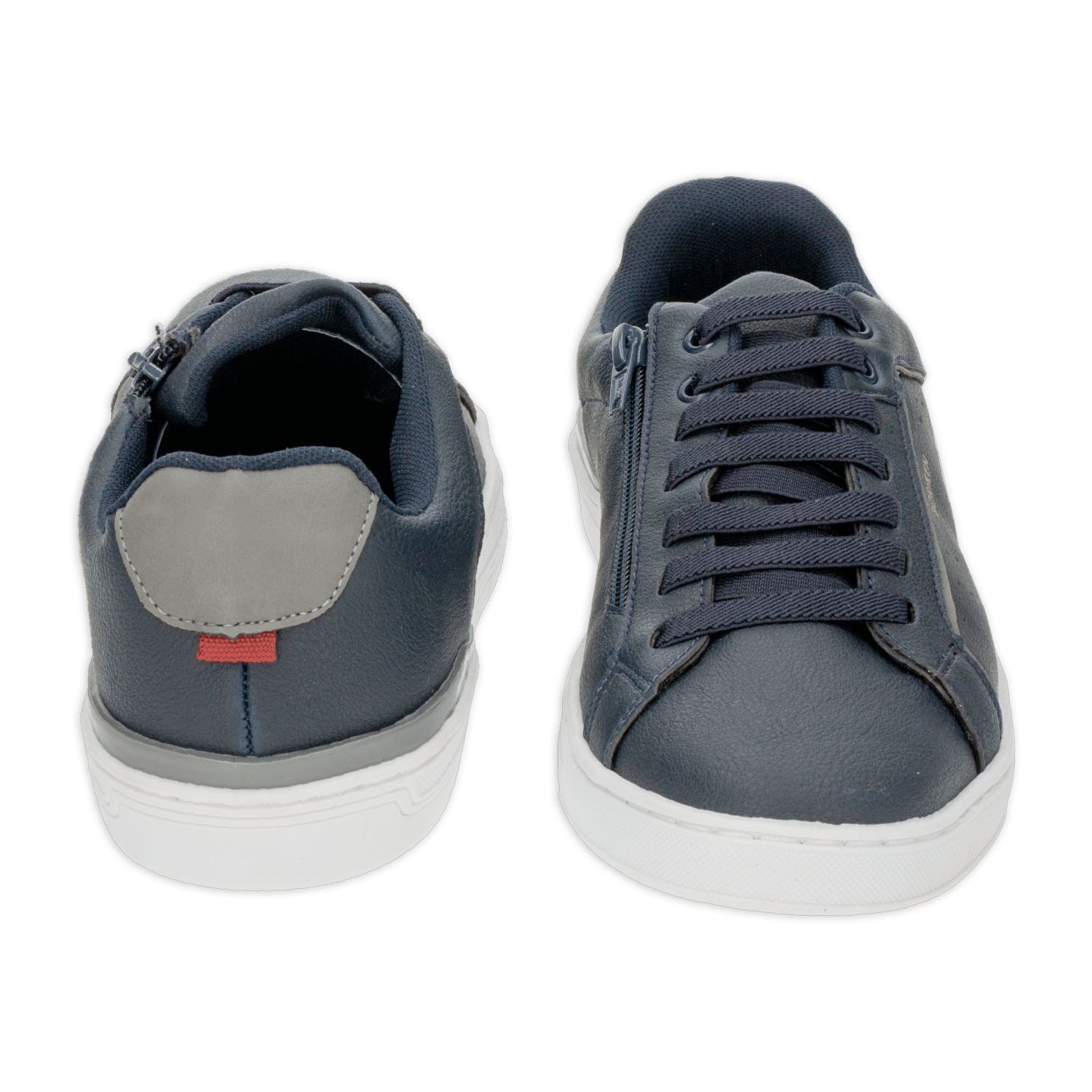 Zapatos Casual Con Cierre Azul Marino BORIKEN