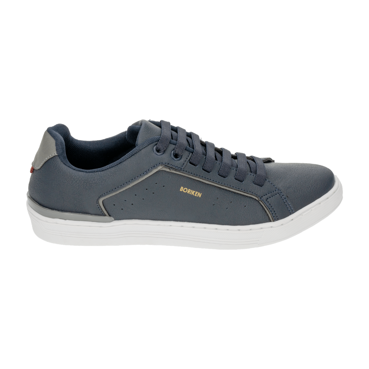 Zapatos Casual Con Cierre Azul Marino BORIKEN