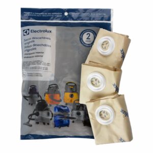 Bolsa Para Aspiradora Descartable Modelo:CSE10Para Modelo:s: AQP10 - AQP20 - FLEXN - GT200 - GT20N ELECTROLUX 3 Uds