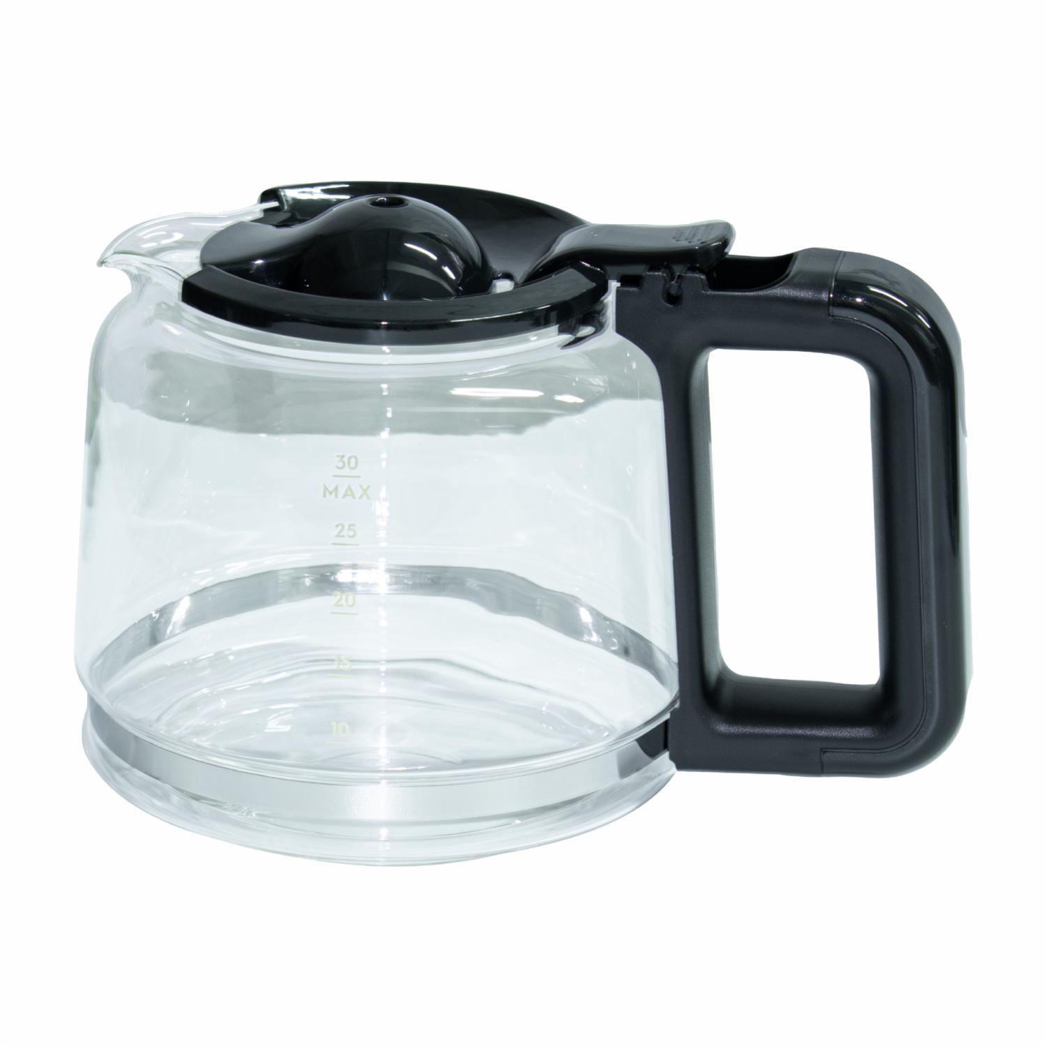 Cafetera Programable Cromada Con Negro ECM25 ELECTROLUX 30 Tazas