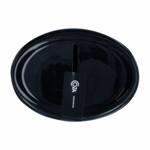 Jabonera De Plástico Verde Tintado Bulky COZA Unidad