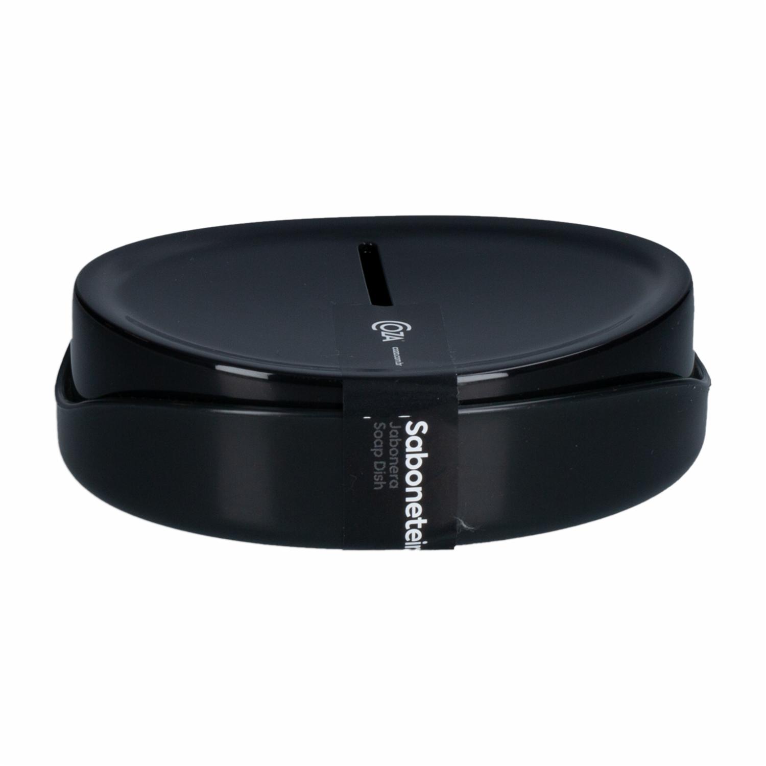 Jabonera De Plástico Verde Tintado Bulky COZA Unidad - Imagen 2