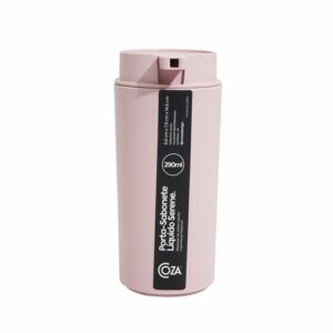 Dispensador De Jabón Plástico Color Rosa Clay Serene COZA Unidad