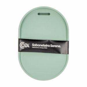 Jabonera Plástica Color Verde Jade COZA Unidad