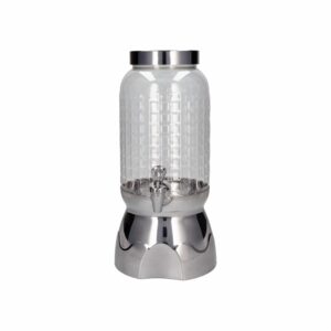 Dispensador De Bebidas Con Grifo Diseño Ondas y Base Metalizada BANDEIRANTE Unidad