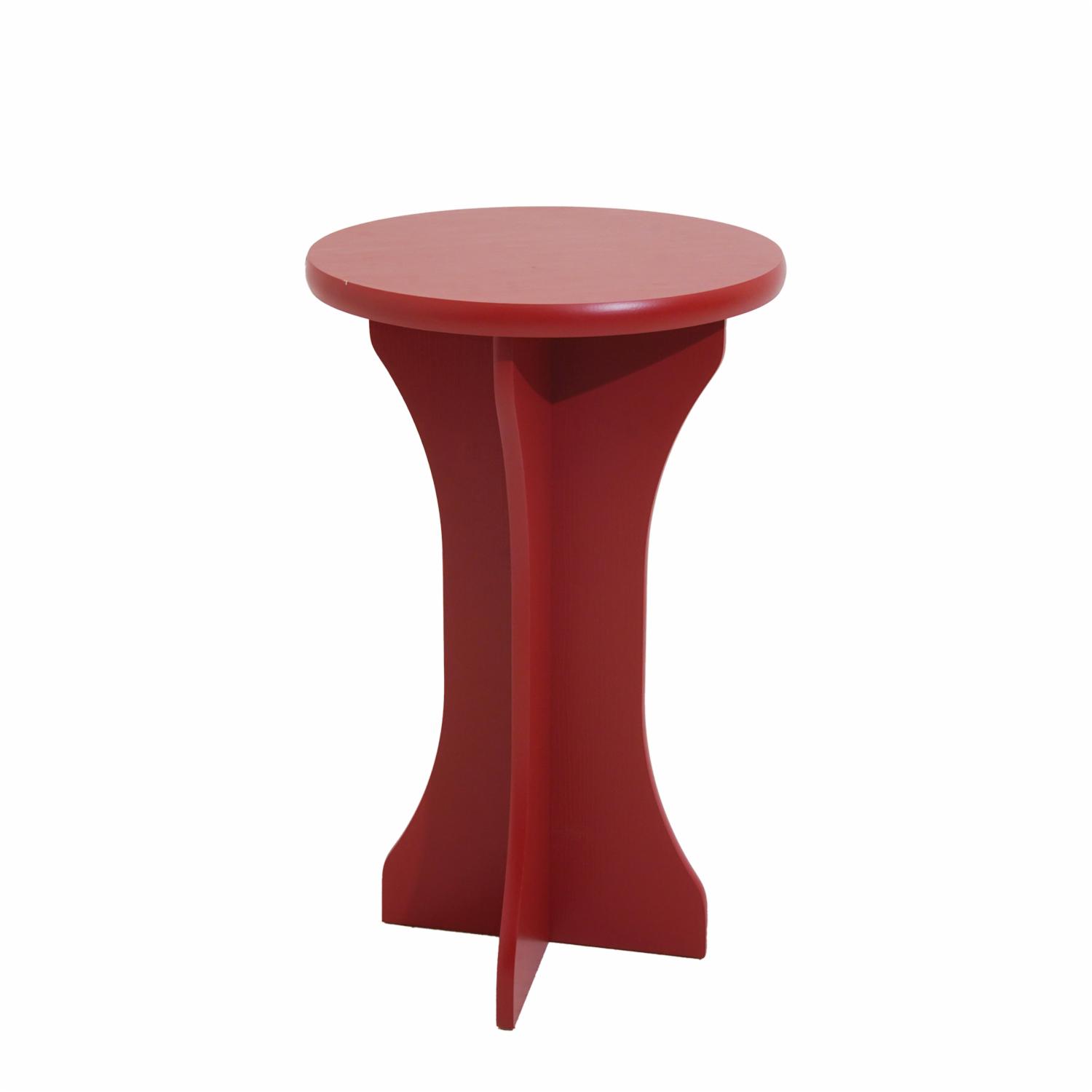 Mesa Auxiliar Luck Rojo ARTELY - Imagen 4