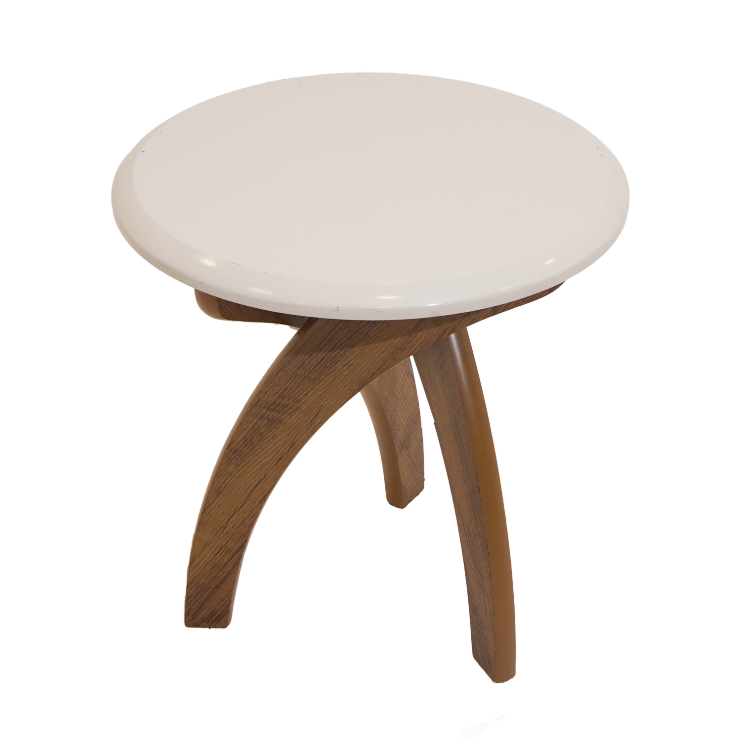 Mesa Auxiliar Jade Off White Con Pino ARTELY