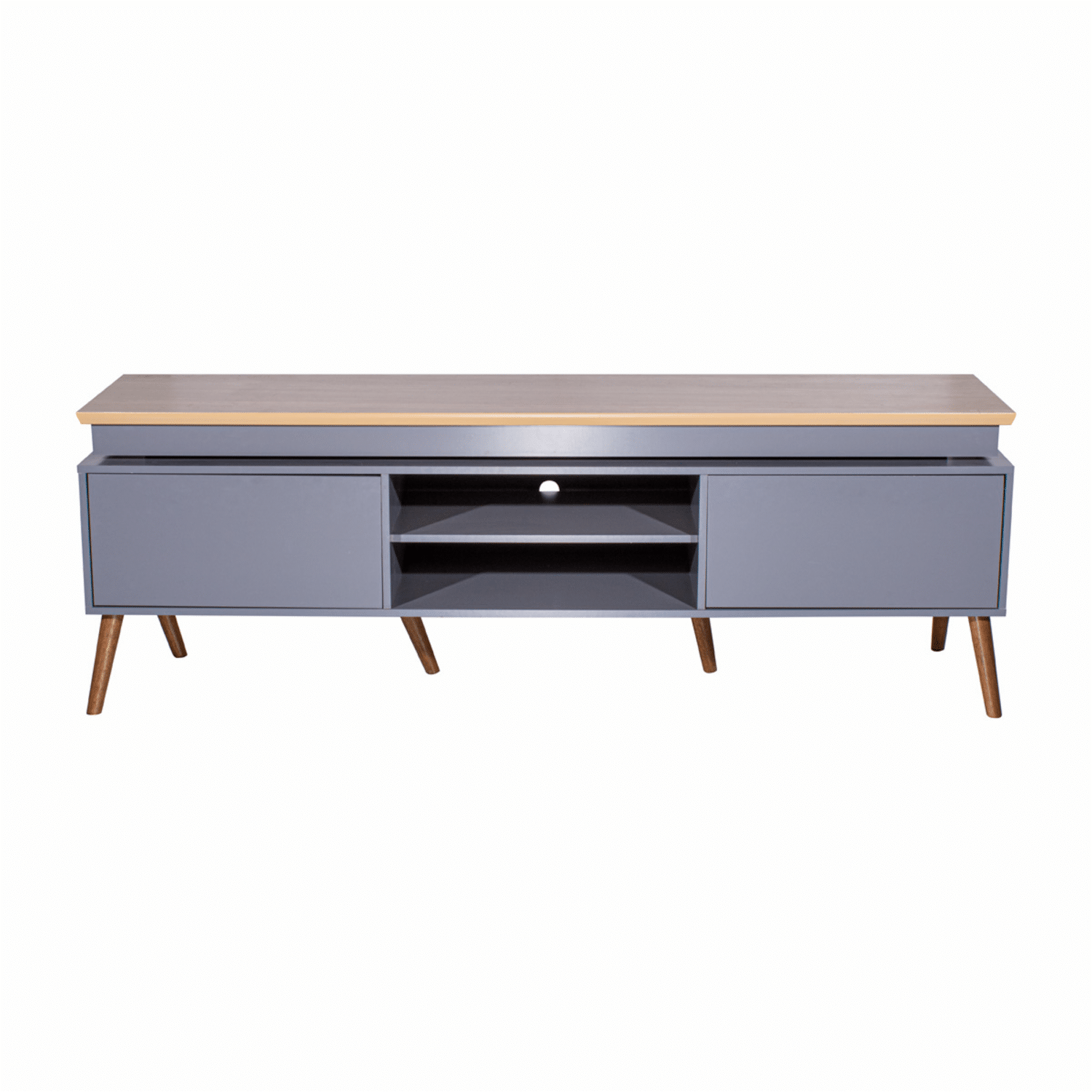 Rack De Tv Lumina Roble Grafito ARTELY