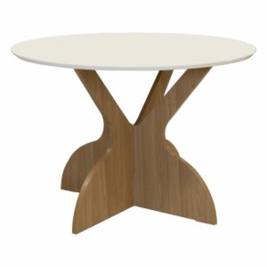 Mesa Redonda Blanco DALLA COSTA 120 Cm