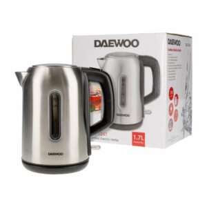 Tetera Eléctrica Color Plateado DAEWOO 1,7 L