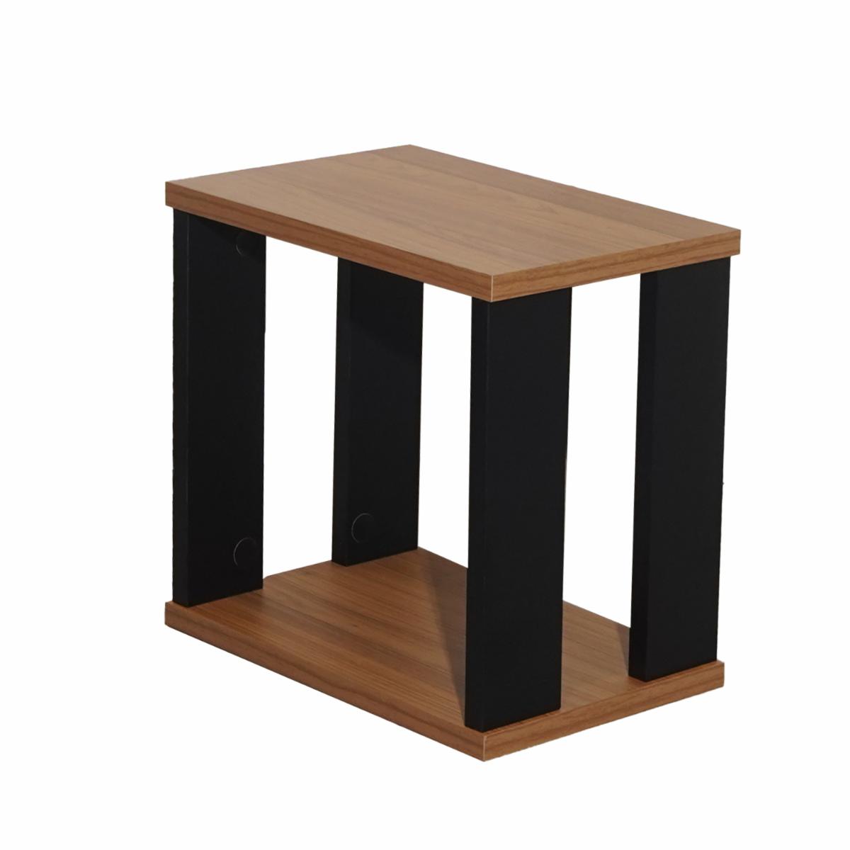 Estantería De Pared Negro DALLA COSTA MDF