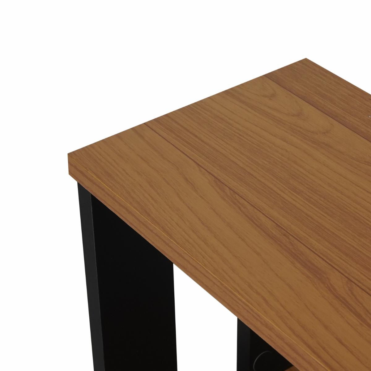 Estantería De Pared Negro DALLA COSTA MDF - Imagen 4