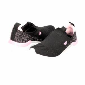 Zapato Deportivo Negro Con Rosado TOP KIDS