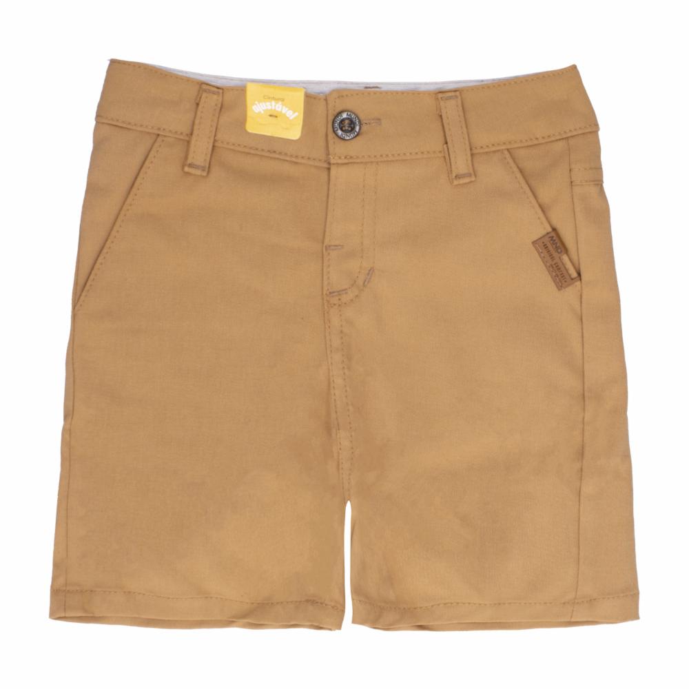 Conjunto Camisa Manga Corta Celeste Y Short Café MUNDI - Imagen 4