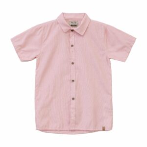 Camisa Manga Corta Roja MUNDI