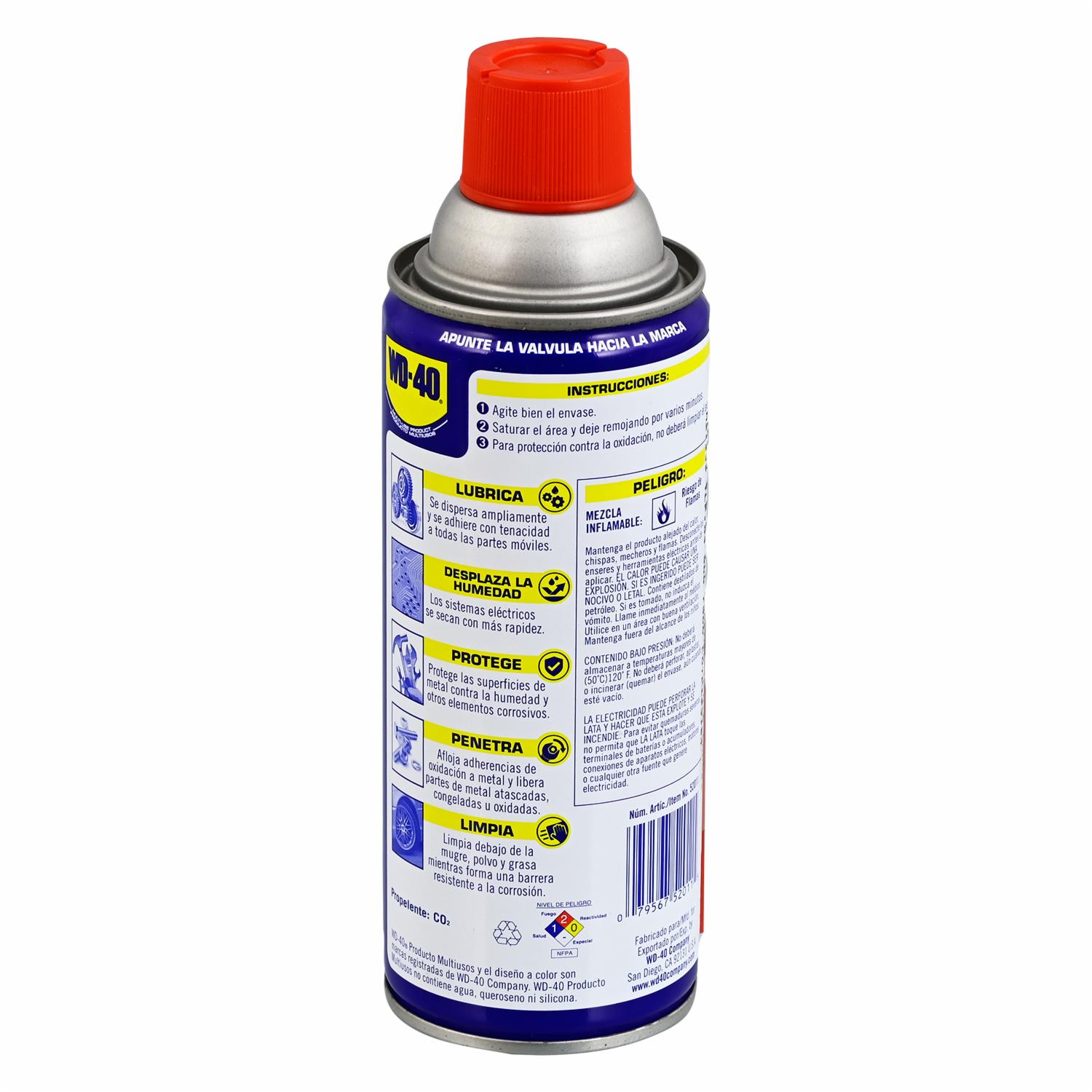 Lubricante 11Oz/311 Ml WD-40 Unidad
