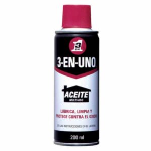 Aceite Lubricante En Aerosol Para Uso Ferretero 3-EN-UNO 200 Ml