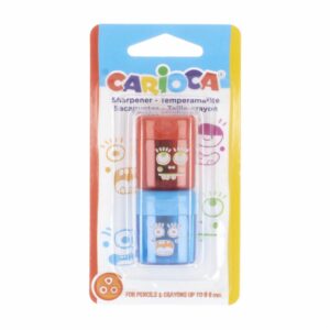 Sacapuntas Un Orificio Con Deposito Diseño Monster CARIOCA X 2 Uds