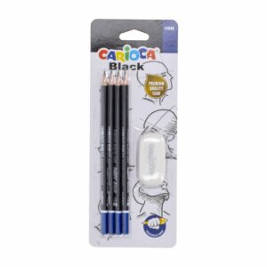 Lapices De Grafito HB2 Premium CARIOCA X 4 Uds