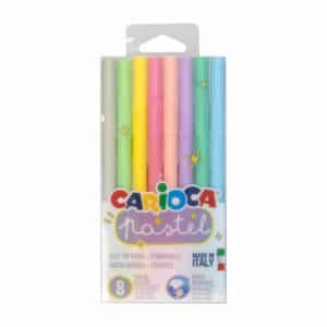 Marcadores Pastel CARIOCA X 8 Uds