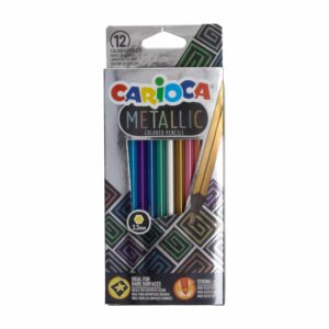 Lapices De Colores Metalicos CARIOCA X 12 Uds