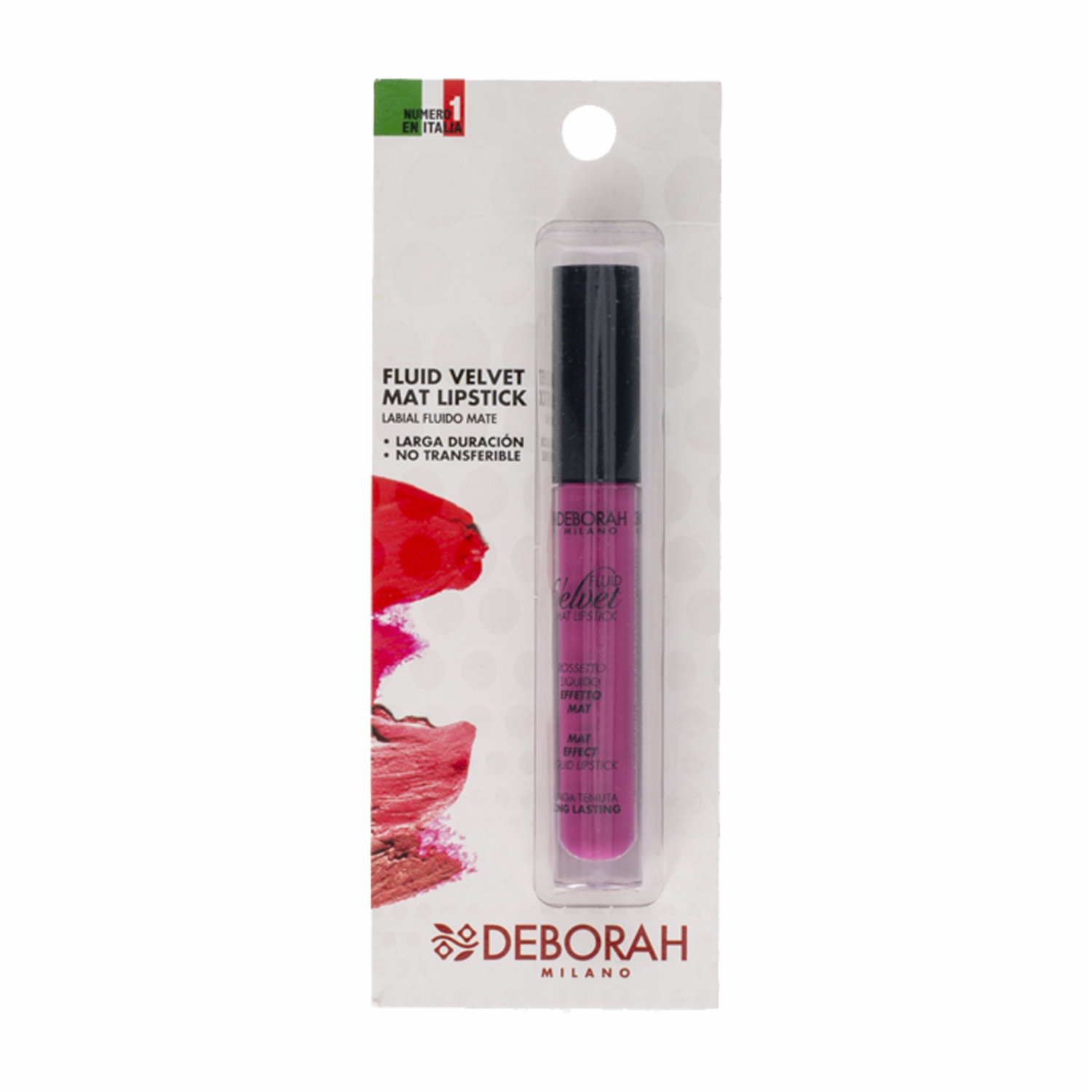Labial Matte Violet DEBORAH MILANO Unidad - Imagen 2
