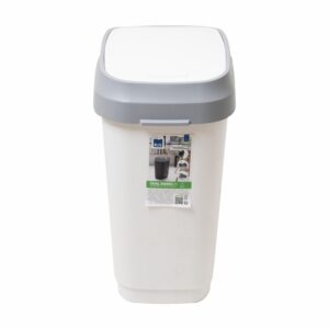 Papelera Vaivén M Blanco Dual Swing Bin KIS Mediano