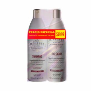 Shampoo + Acondicionador Magnificent IL SALONE MILANO Pack X2 500 Ml