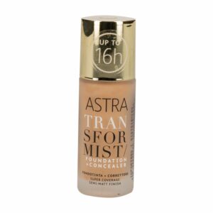 Corrector De Ojeras Transfoundation Warm Beige ASTRA 18 Ml