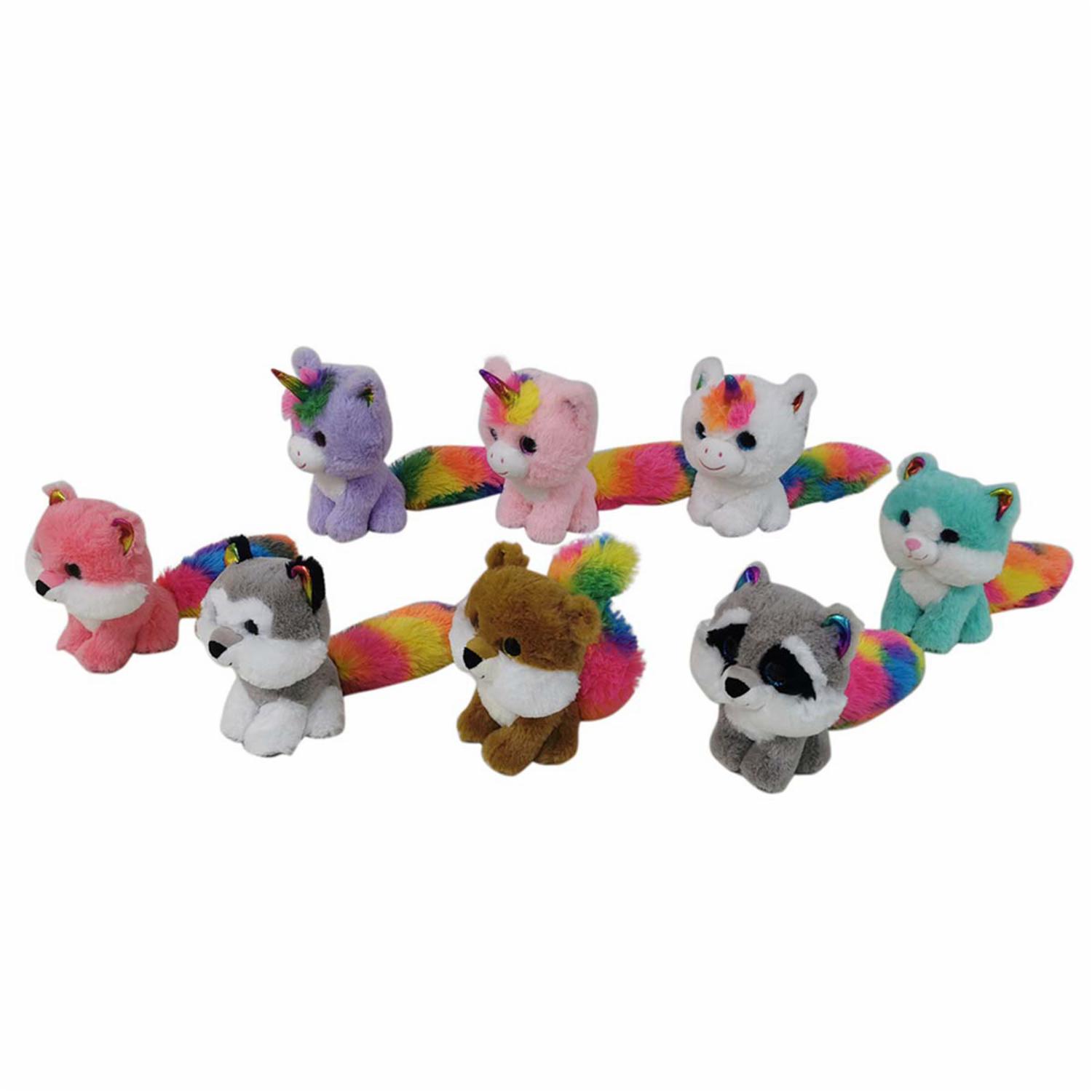 Peluche Mascota Cola De Arcoíris BEAR HUGS Modelos Surtidos