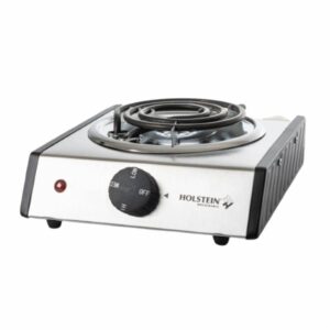 Hornilla Eléctrica Simple HH-09194003SS HOLSTEIN 1 Quemador
