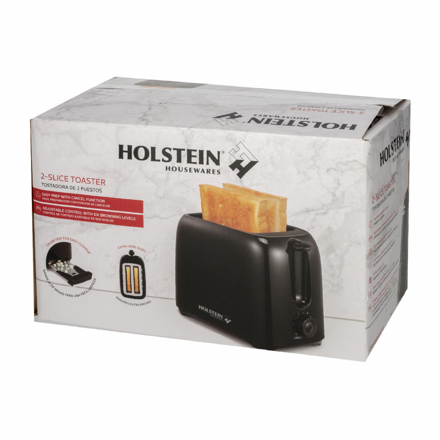 Tostador 2 Rebanadas Modelo: Hh-09101074b HOLSTEIN 110 Watts